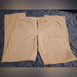 Maurices Khaki Pants 13/14 Long Bootcut